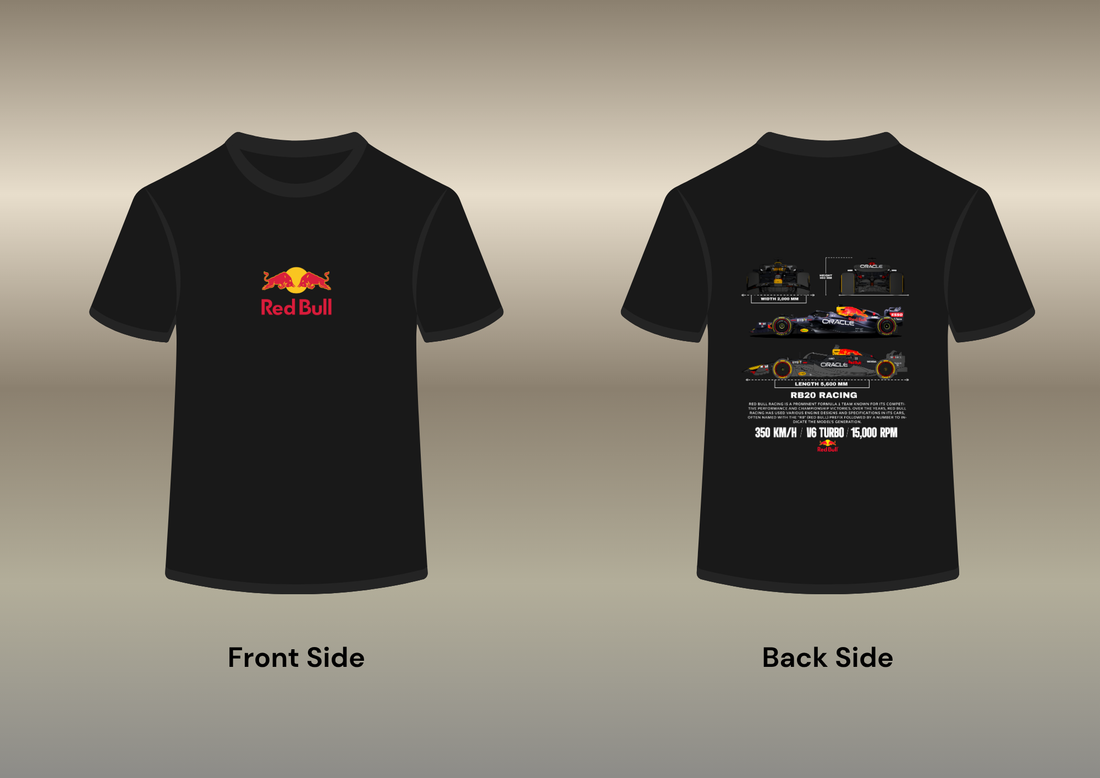 F1- Red Bull Unisex Classic Crew T-Shirt