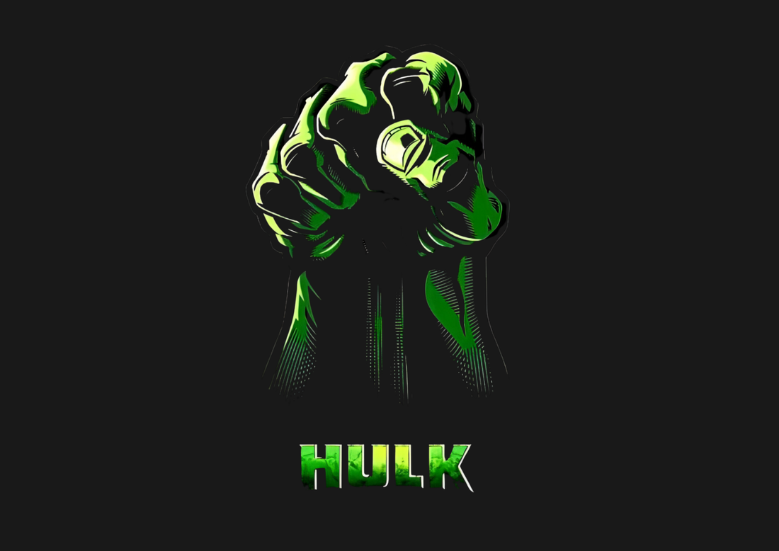 Marvel- Hulk Unisex Classic Crew T-Shirt