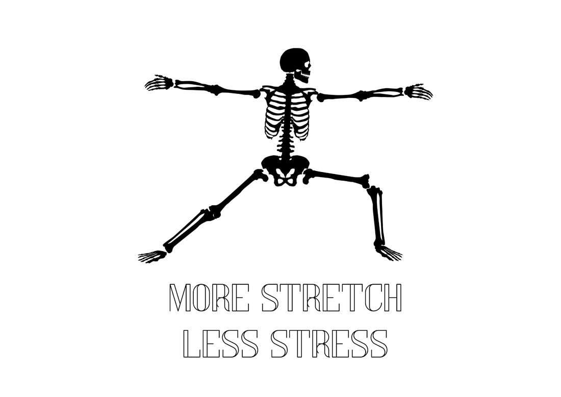 Yoga- More stretch less stress White Unisex Classic Crew T-Shirt