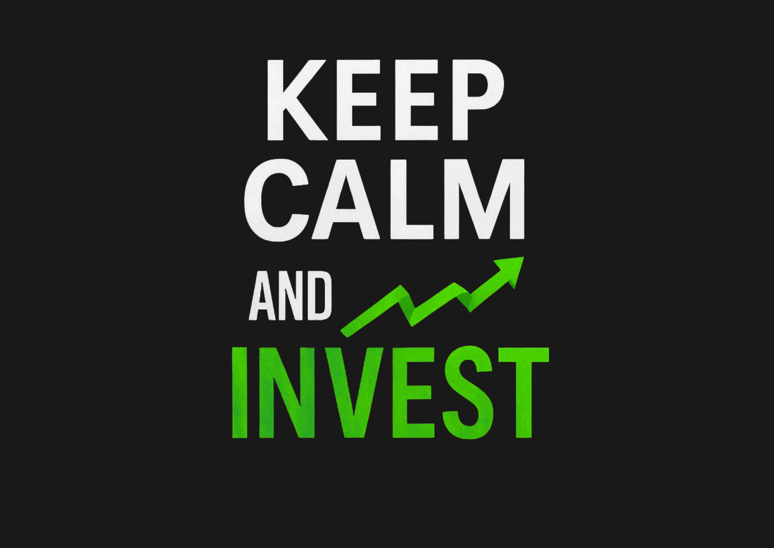Stock Market- Keep calm and invest Unisex Classic Crew T-Shirt
