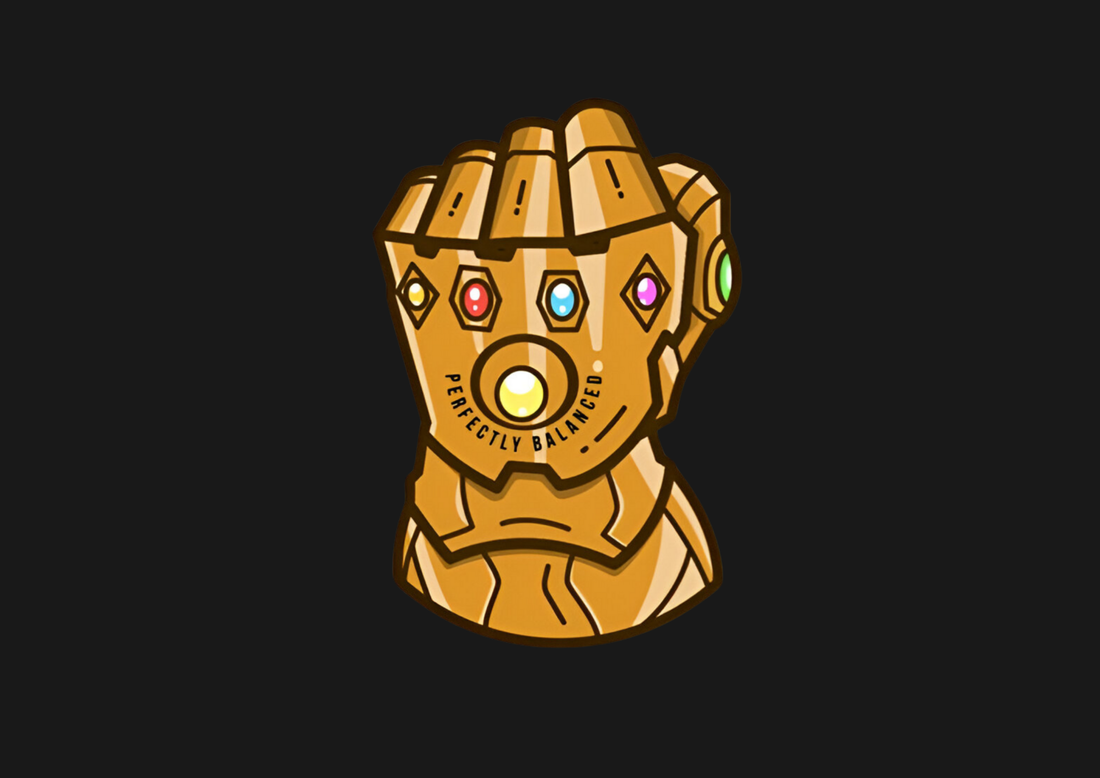 Marvel- Infinity Gauntlet Unisex Classic Crew T-Shirt