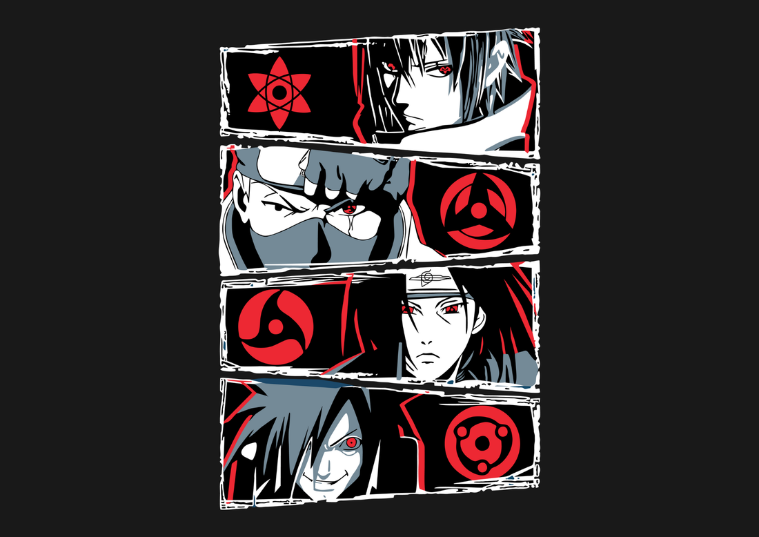 Anime- Sharingan Unisex Classic Crew T-Shirt