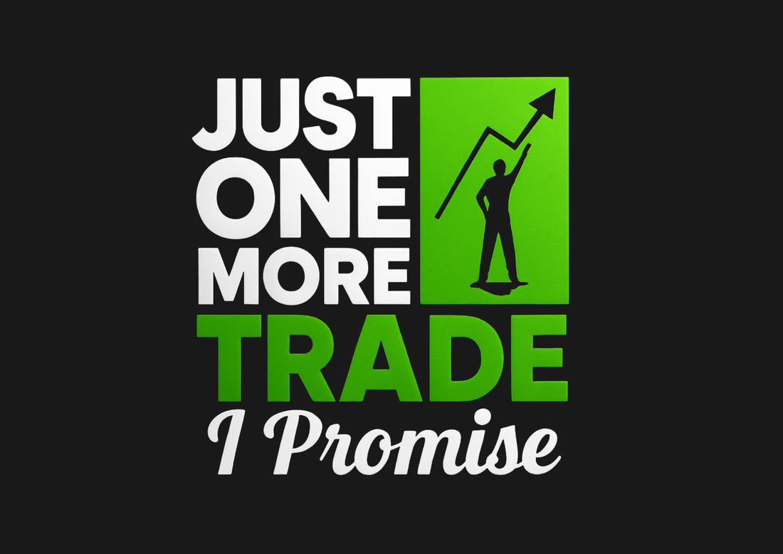 Stock Market- Just One More Trade Unisex Classic Crew T-Shirt