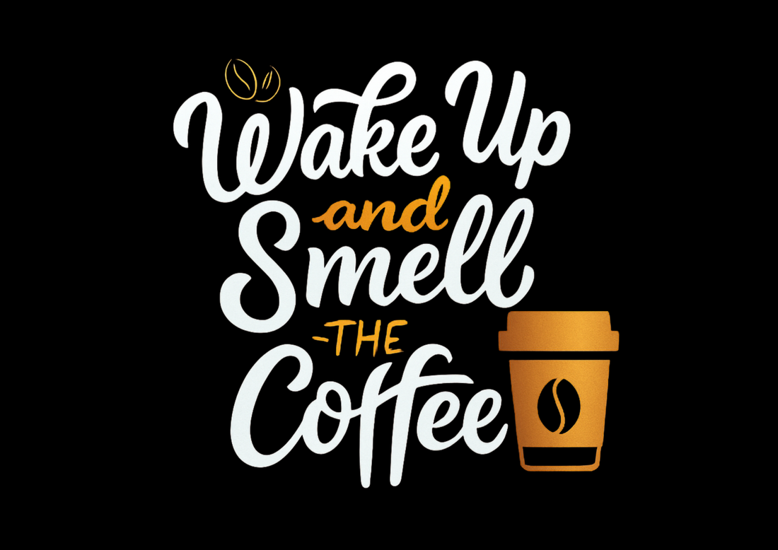 Coffee- Wake up and smell coffee Unisex Classic Crew T-Shirt