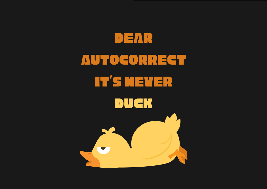 Sarcasm- Dear autocorrect its never duck Unisex Classic Crew T-Shirt