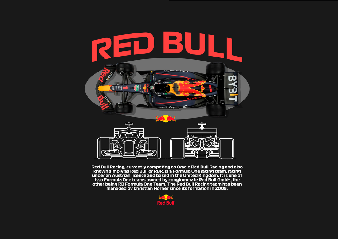 F1- Red Bull Unisex Classic Crew T-Shirt