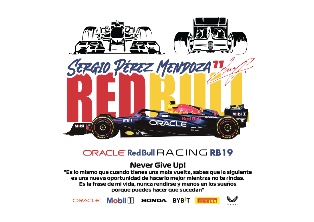F1- Red Bull Unisex Classic Crew T-Shirt