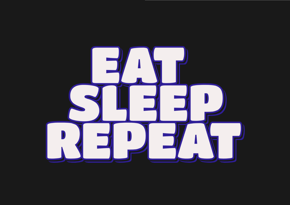 Sarcasm- Eat sleep repeat Unisex Classic Crew T-Shirt