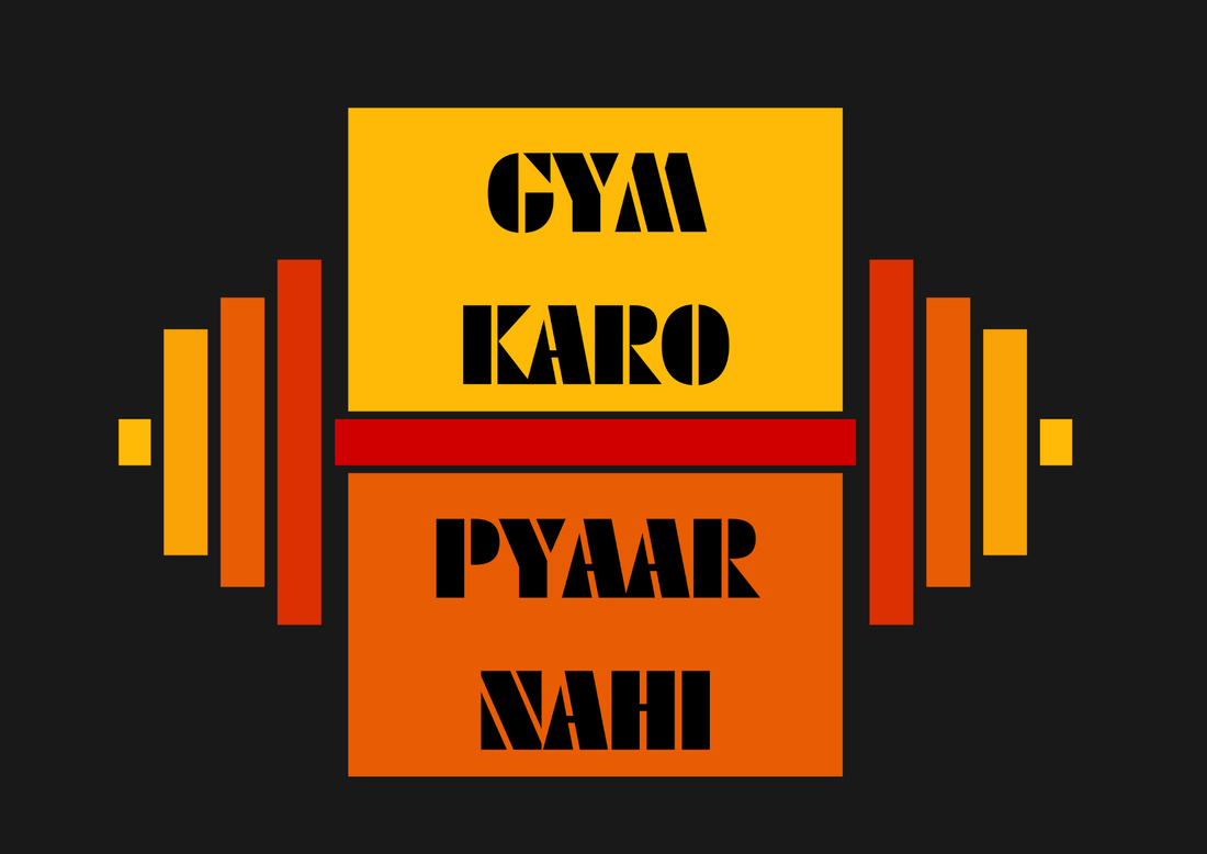 Gym- Gym karo Pyar nahi Black Unisex Classic Crew T-Shirt