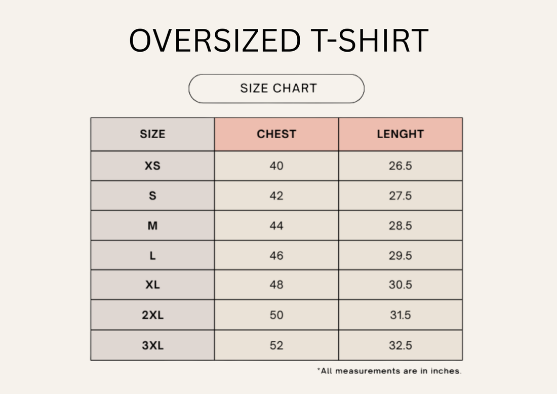 Solid-Unisex Oversized Tee